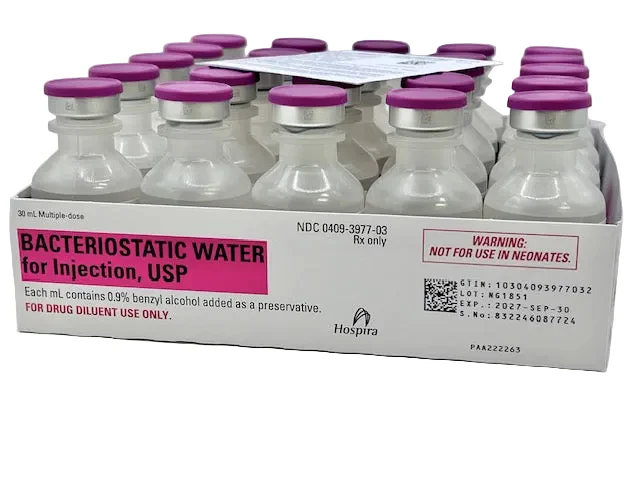 30ml Bacteriostatic Water (25 Pack)